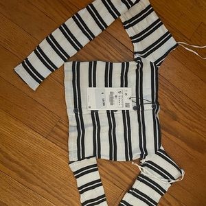 Zara off the shoulder crop